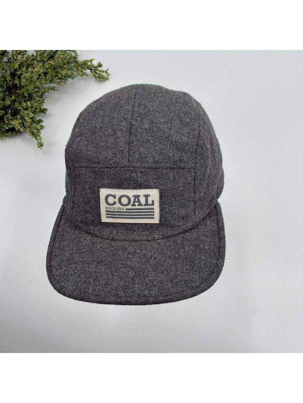 Coal Grey Wool Blend The Richmond Flat Brim Cap Men’s Hat, Seattle WA